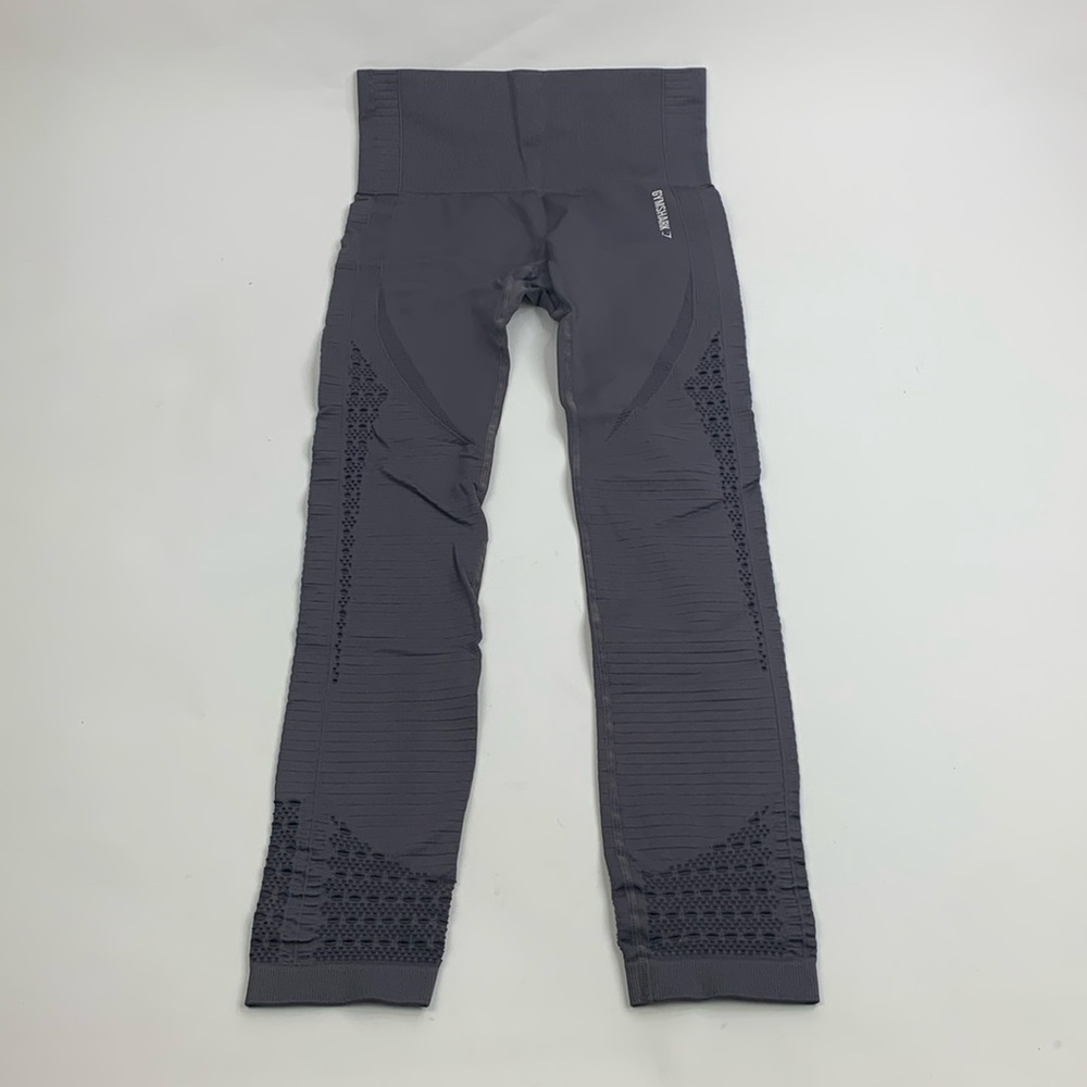 GYMSHARK Leggings Size XS gray with Stretch New NWOT